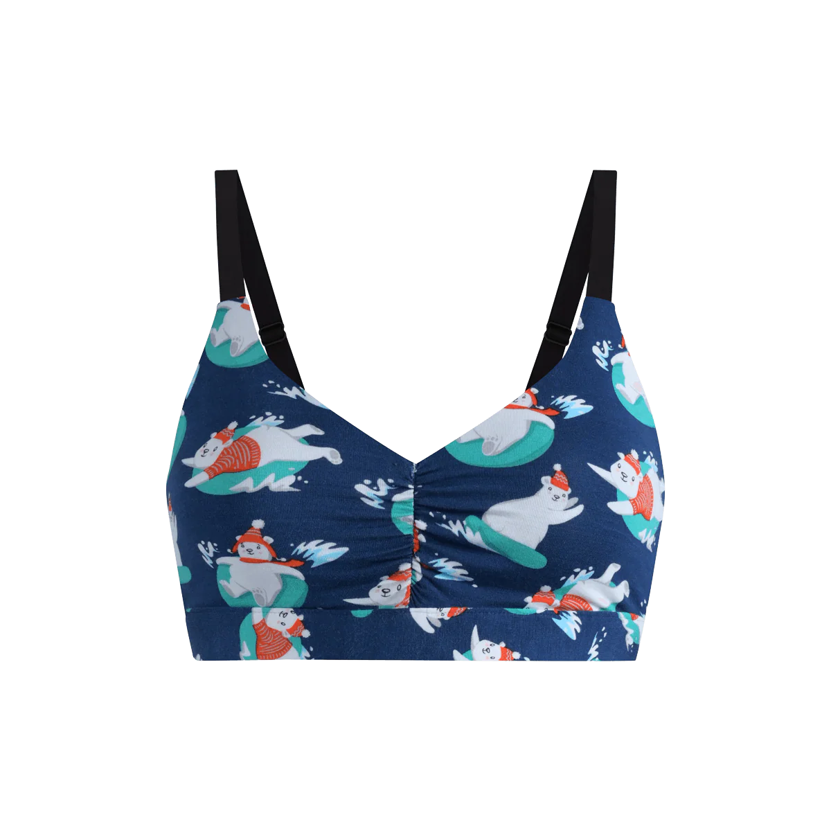 Curvy UltraModal™ FeelFree Ruched Bralette | Beary and Bright