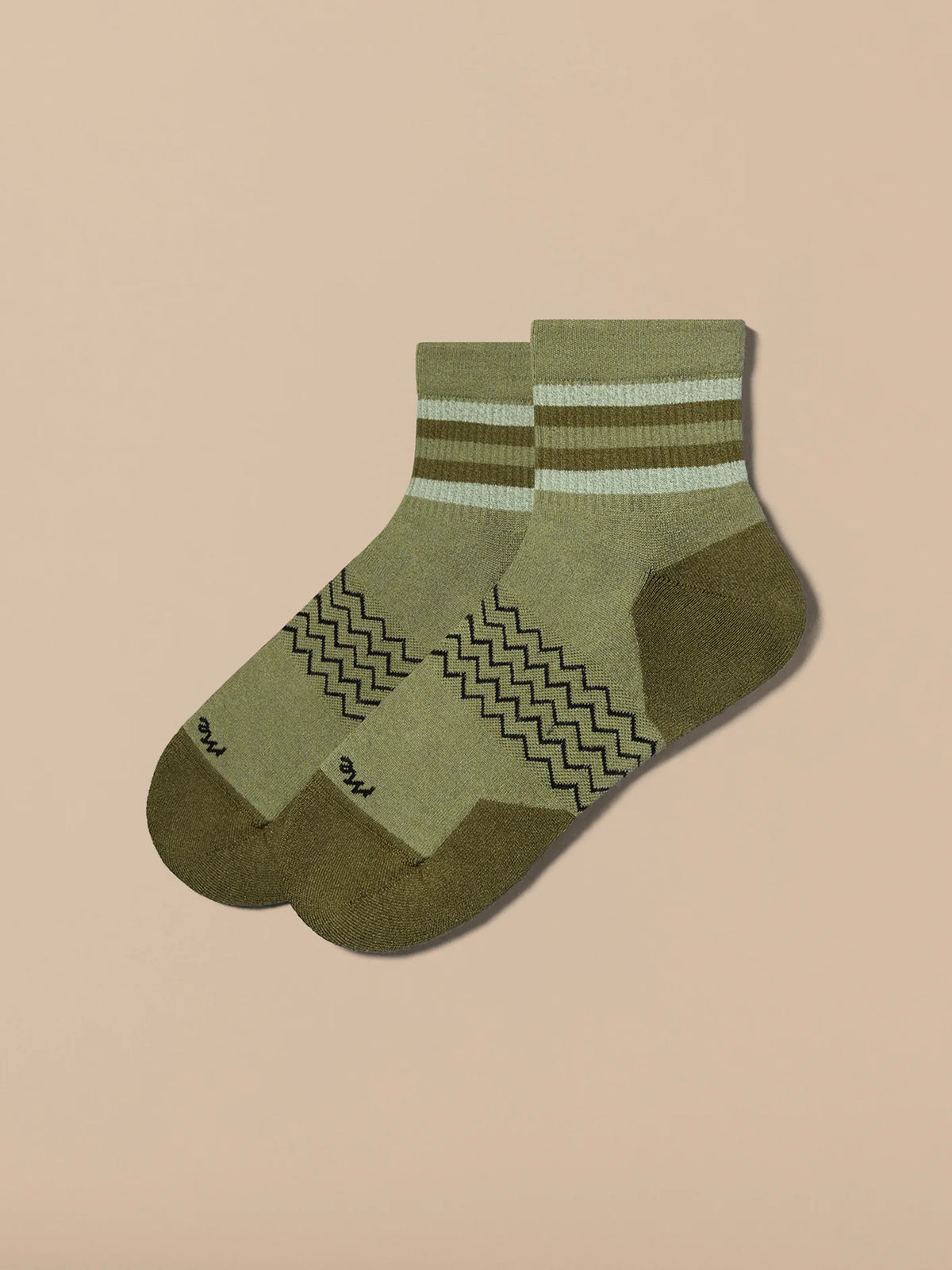 Essential Quarter Sock | Olive