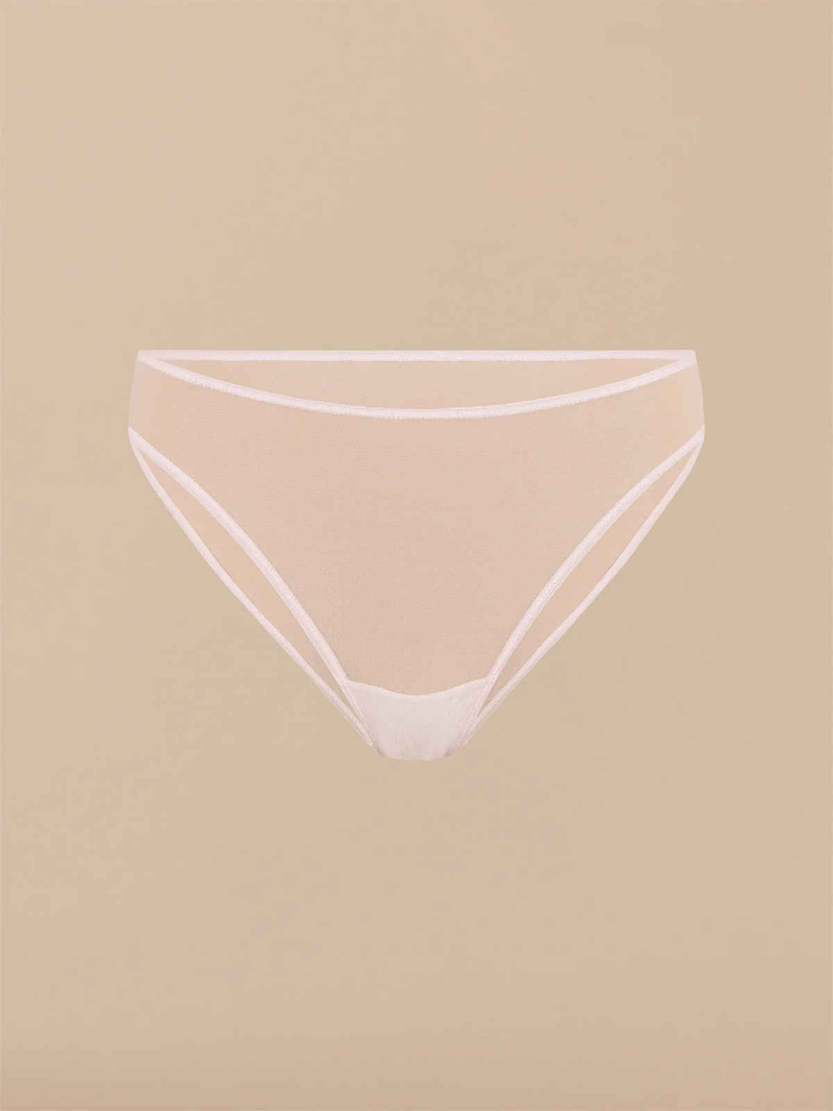 Women's Mesh High Leg Bikini | Peony