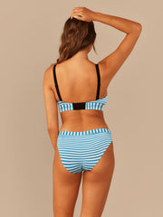 Curvy UltraModal™ FeelFree Ruched Bralette | Amalfi Stripes