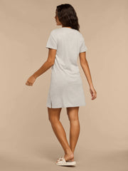 Daily Tee Dress | Heather Grey