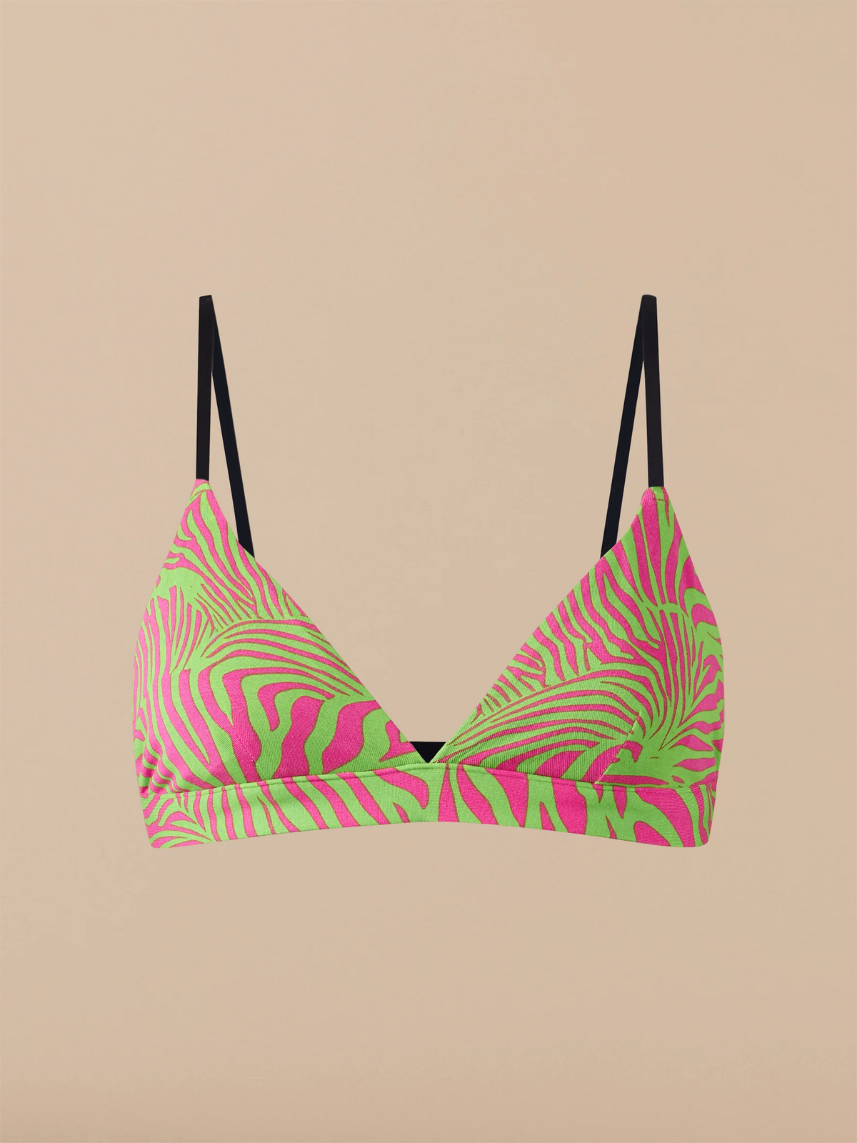 UltraModal™ FeelFree Triangle Bralette | Electric Zebra