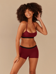 UltraModal™ Core T-Back Bralette | Cabernet