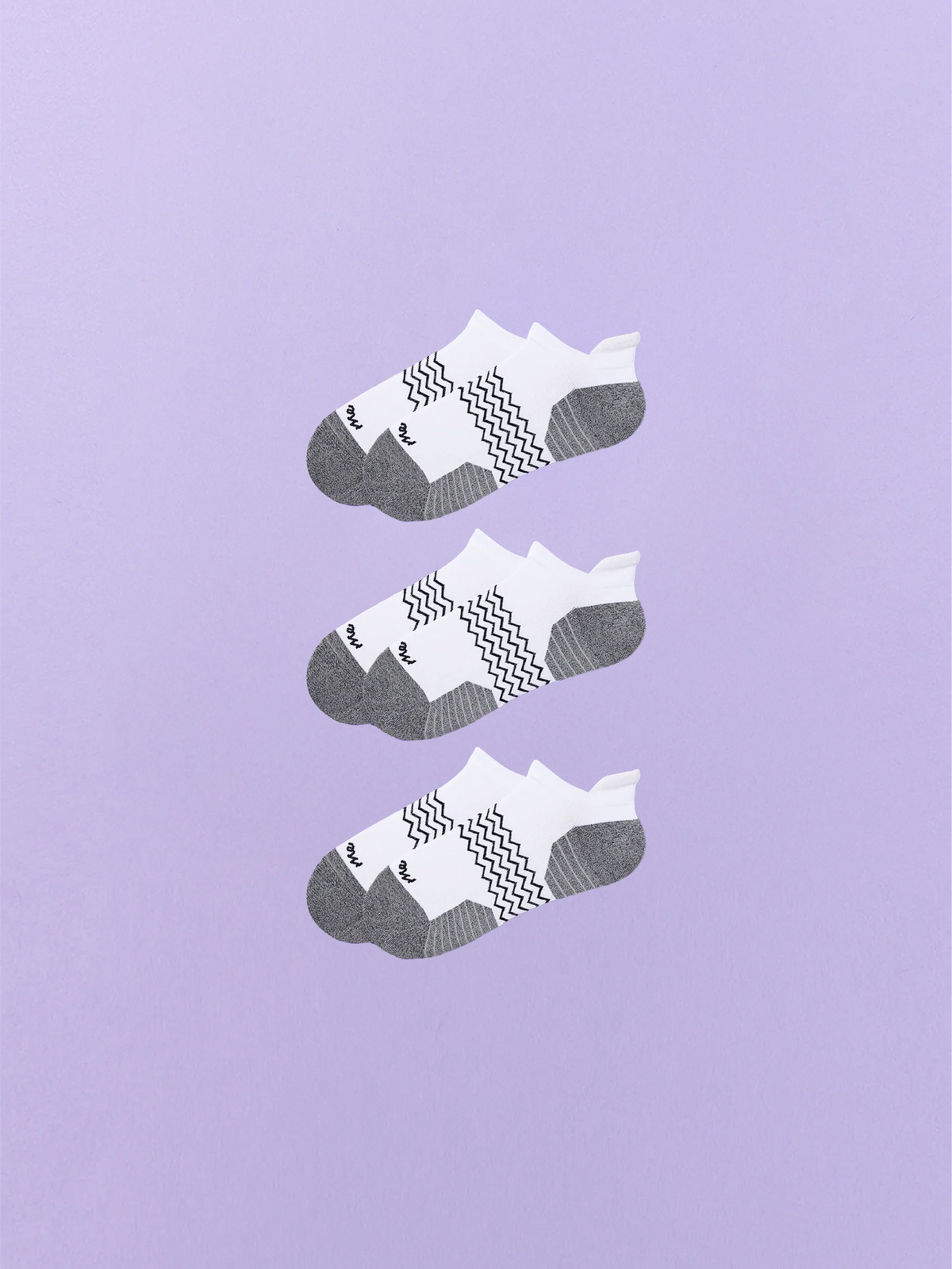 Active Ankle Sock 3-Pack | White Pack