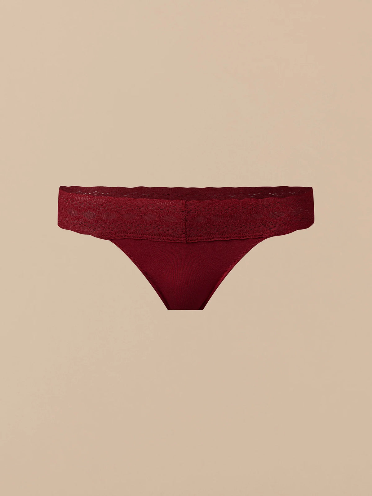 UltraModal™ Lace Low-Rise Thong | Cabernet