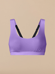 UltraModal™ FeelFree Square Neck Bralette | Purple
