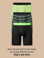 Breathe Long Boxer Brief w/ Fly 6-Pack | It's a Mystery!