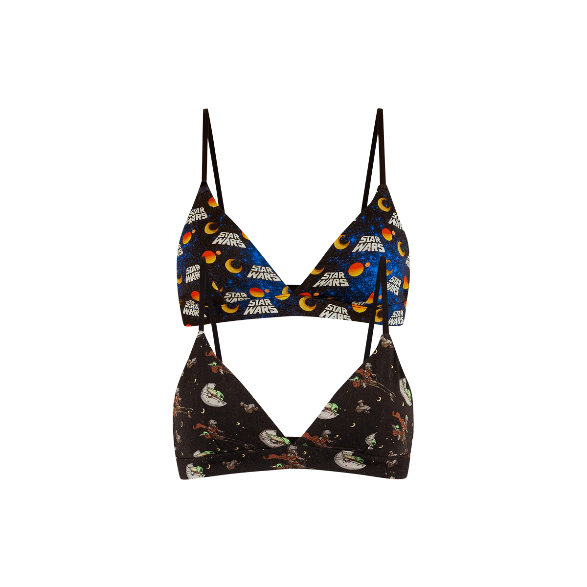 UltraModal™ FeelFree Triangle Bralette 2-Pack | Galaxy Far Far Away Pack