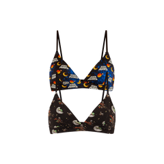 UltraModal™ FeelFree Triangle Bralette 2-Pack | Galaxy Far Far Away Pack
