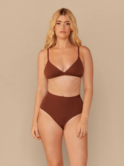 UltraModal™ FeelFree Triangle Bralette | Cedar Wood/Cedar Wood