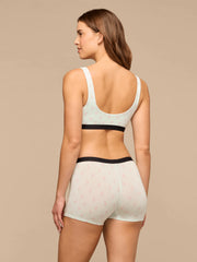 UltraModal™ Core Boyshort | Blue Flamingos
