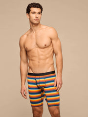 UltraModal™ Core Long Boxer Brief w/ Fly | Sunrise Stripes