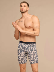 UltraModal™ Core Long Boxer Brief w/ Fly | Grey Heatwave
