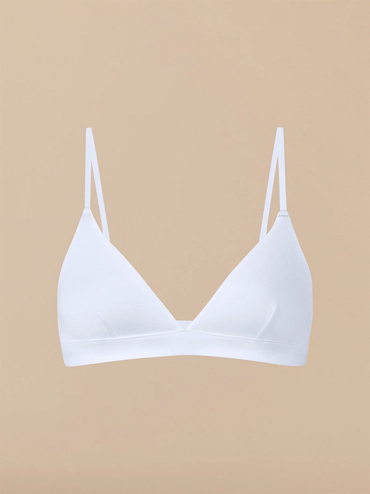 UltraModal™ FeelFree Triangle Bralette | White/White