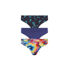 UltraModal™ FeelFree Thong 3-Pack | Cosmic Drift Pack