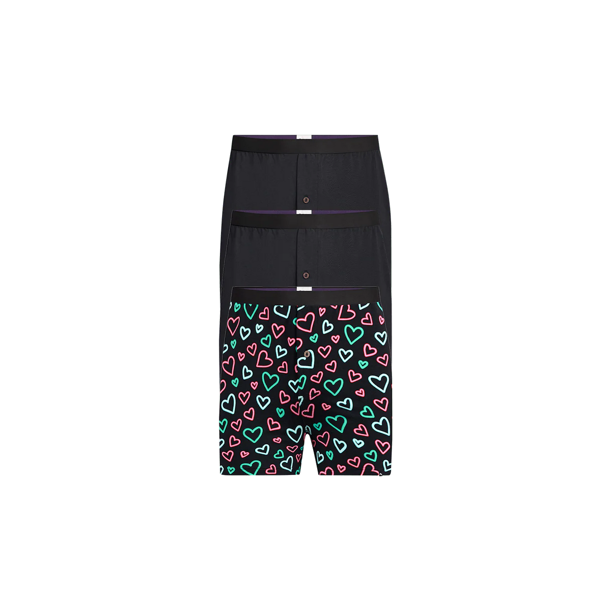 UltraModal™ Core Boxer 3-Pack | Electric Hearts Pack
