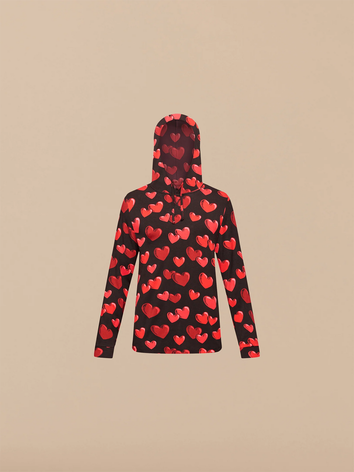 UltraModal™ Pullover Lounge Hoodie - Men's | Floating Hearts