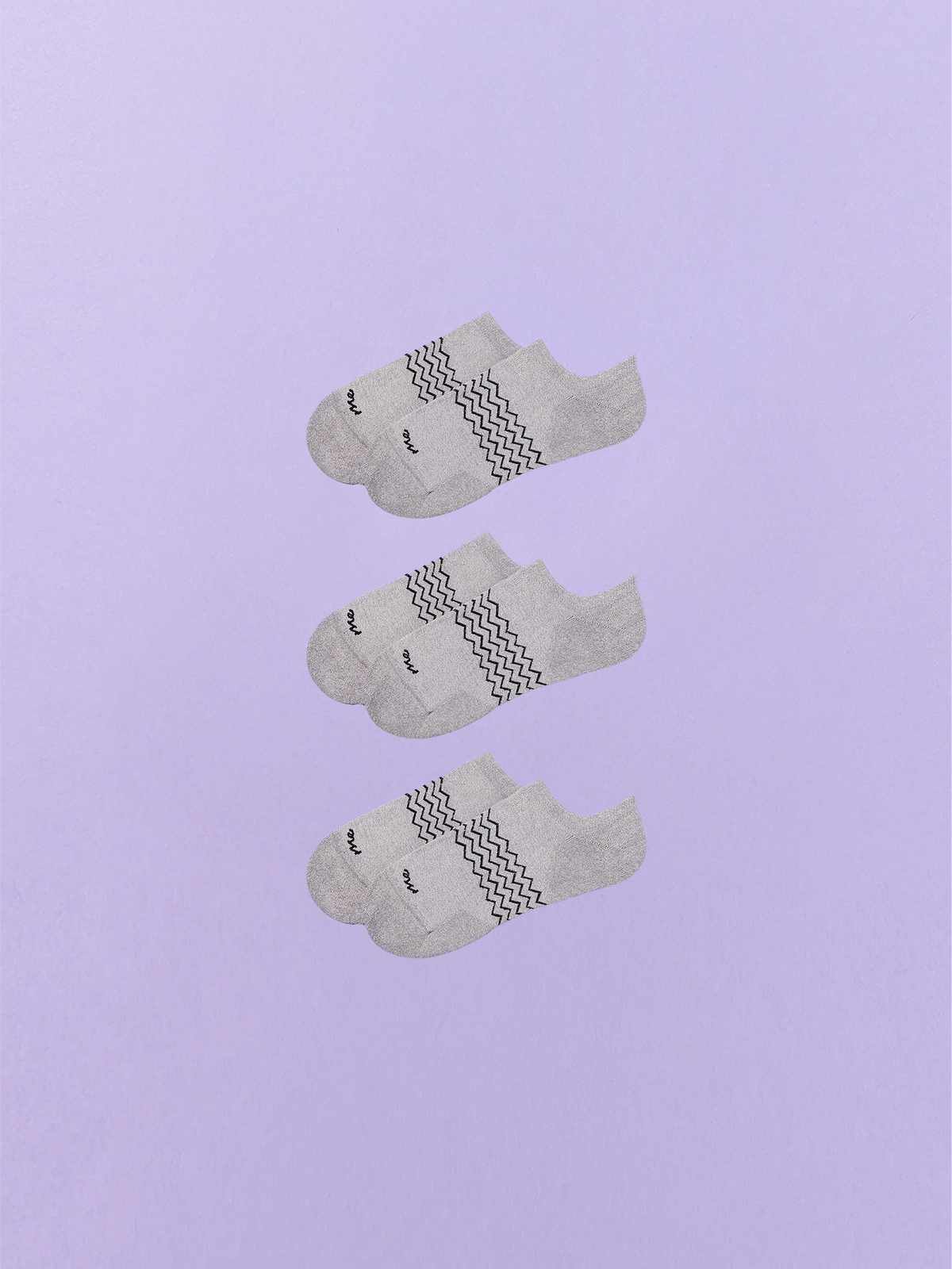 Essential Ankle Sock 3-Pack | Heather Grey Pack