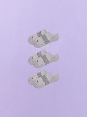 Essential Ankle Sock 3-Pack | Heather Grey Pack