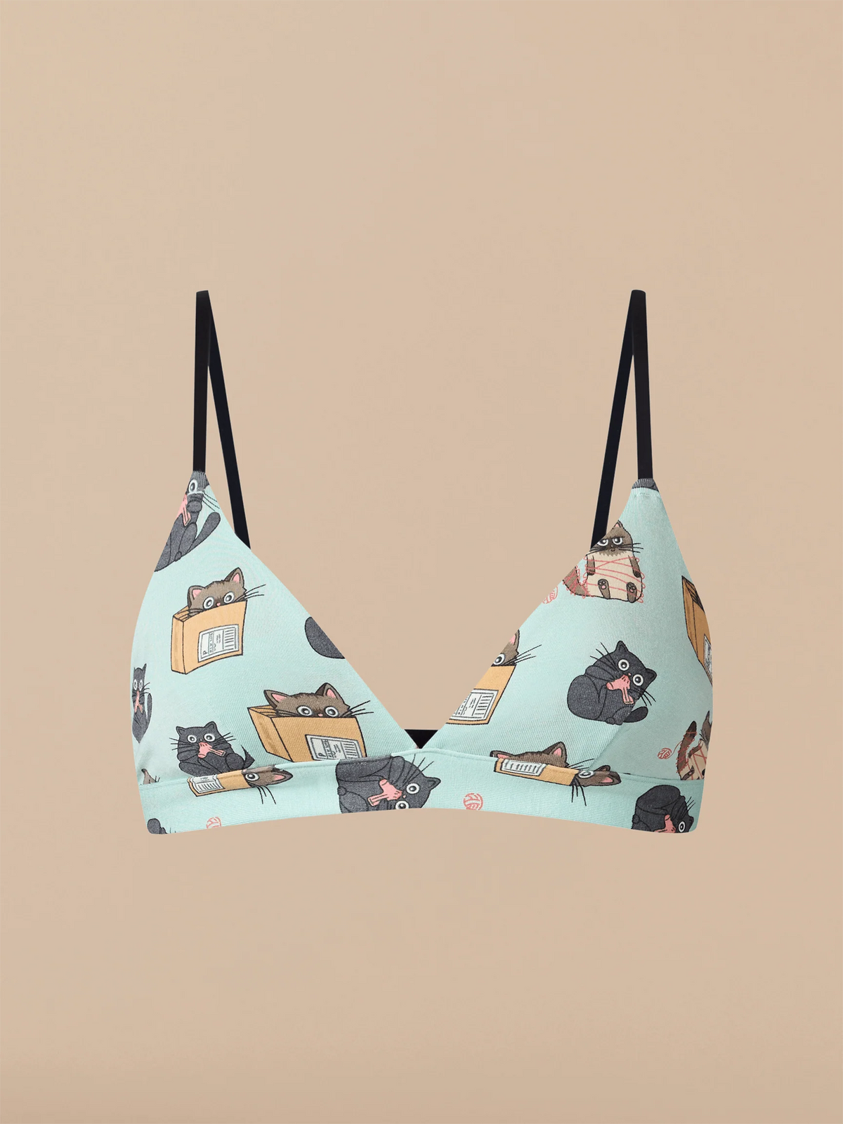 UltraModal™ FeelFree Triangle Bralette | Cats Being Cats