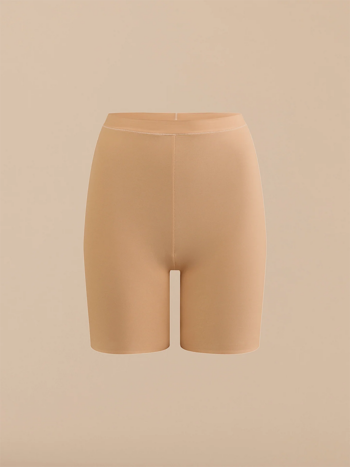 Seamless Long Boyshort | Latte