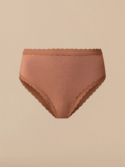 UltraModal™ Lace High-Waisted Cheeky Bikini | Cedar Wood