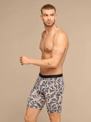 UltraModal™ Core Long Boxer Brief w/ Fly | Grey Heatwave