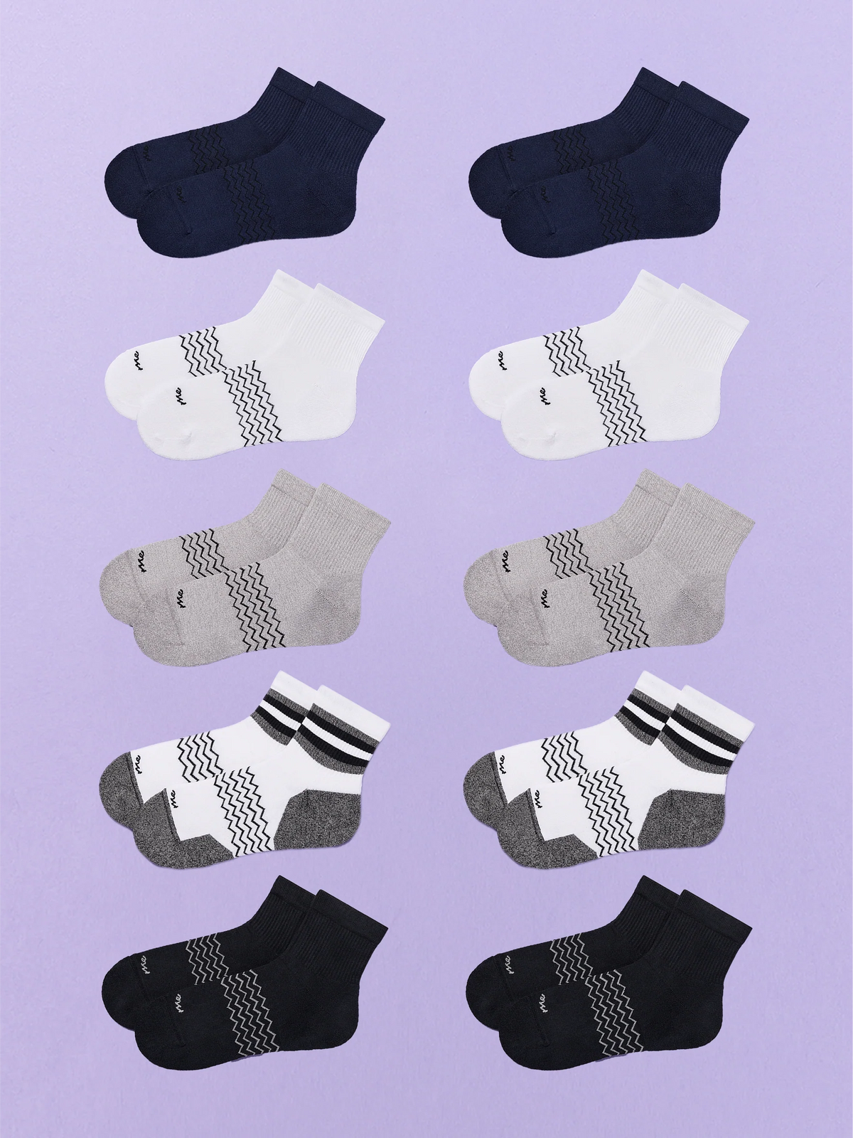 Essential Quarter Sock 10-Pack | Mixed Classics Pack