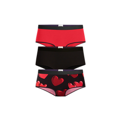UltraModal™ Core Hipster 3-Pack | Floating Hearts Pack