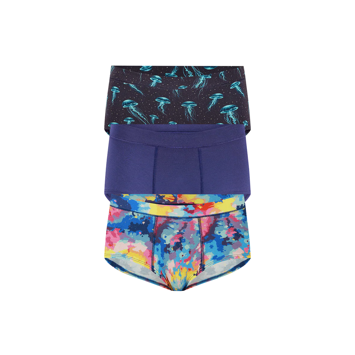 UltraModal™ FeelFree Cheeky Brief 3-Pack | Cosmic Drift Pack