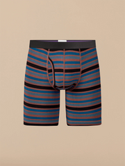 UltraModal™ Core Ball Caddy™ Long Boxer Brief w/ Fly | Canyon Stripes