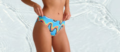 Mid-Rise Bikini Swim Bottom  | Rave Waves