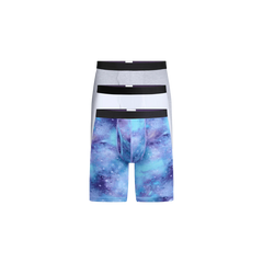 UltraModal™ Core Long Boxer Brief w/ Fly 3-Pack | Galaxy Pack