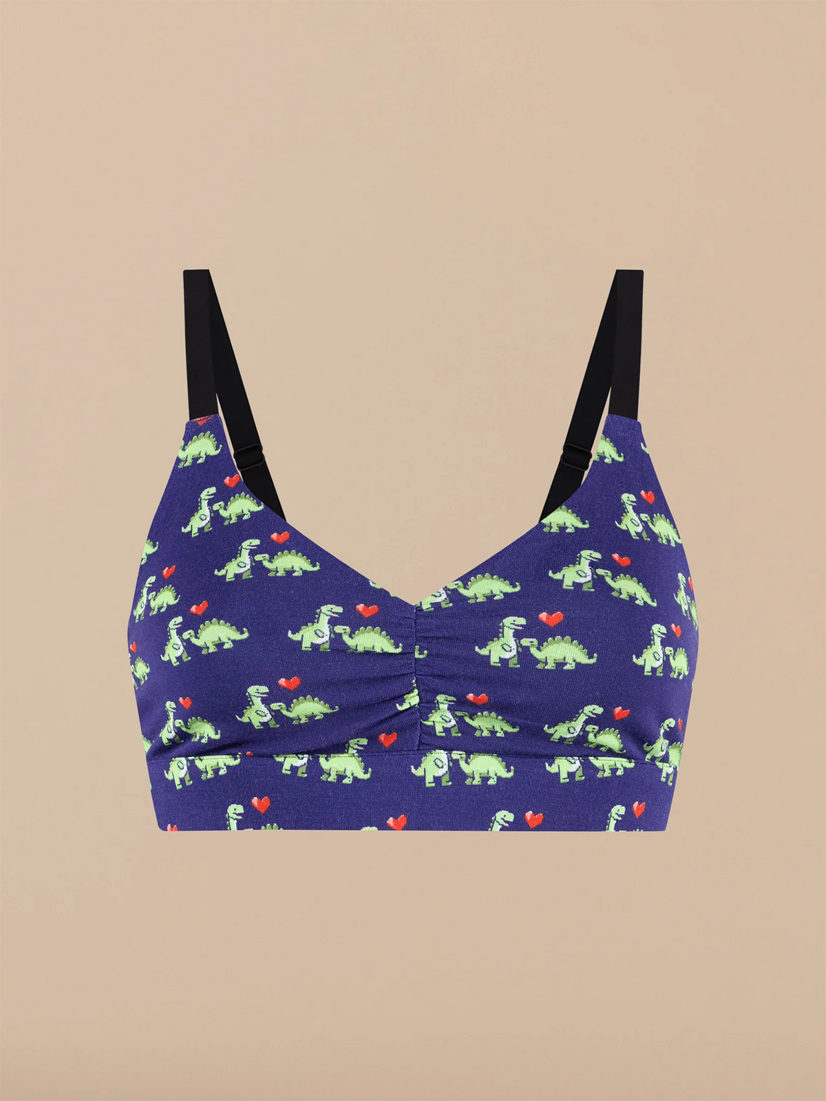 Curvy UltraModal™ FeelFree Ruched Bralette | Jurassic Joy