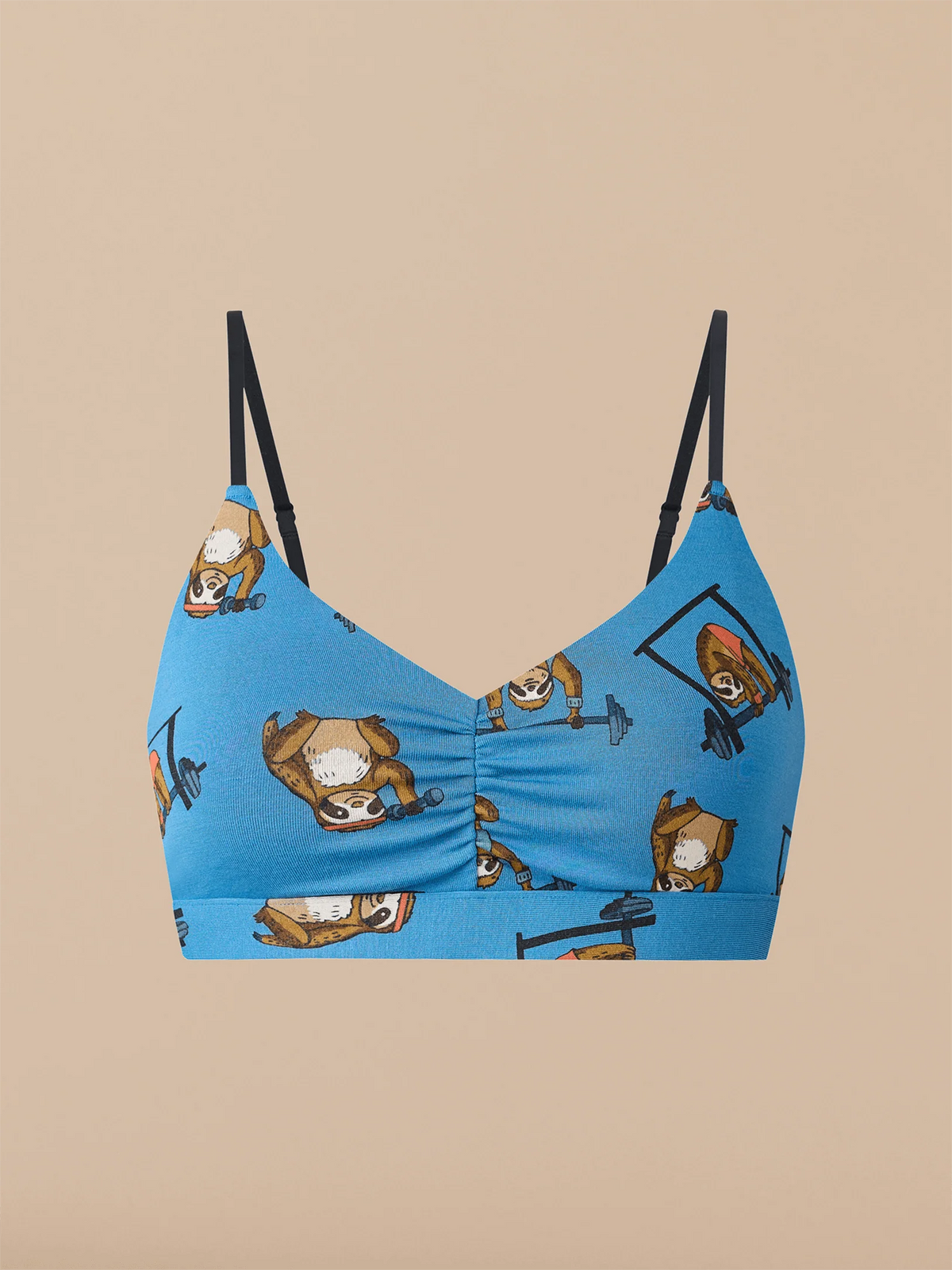 UltraModal™ FeelFree Ruched Bralette | Slothercise
