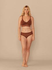 UltraModal™ Lace Longline Bralette | Cedar Wood