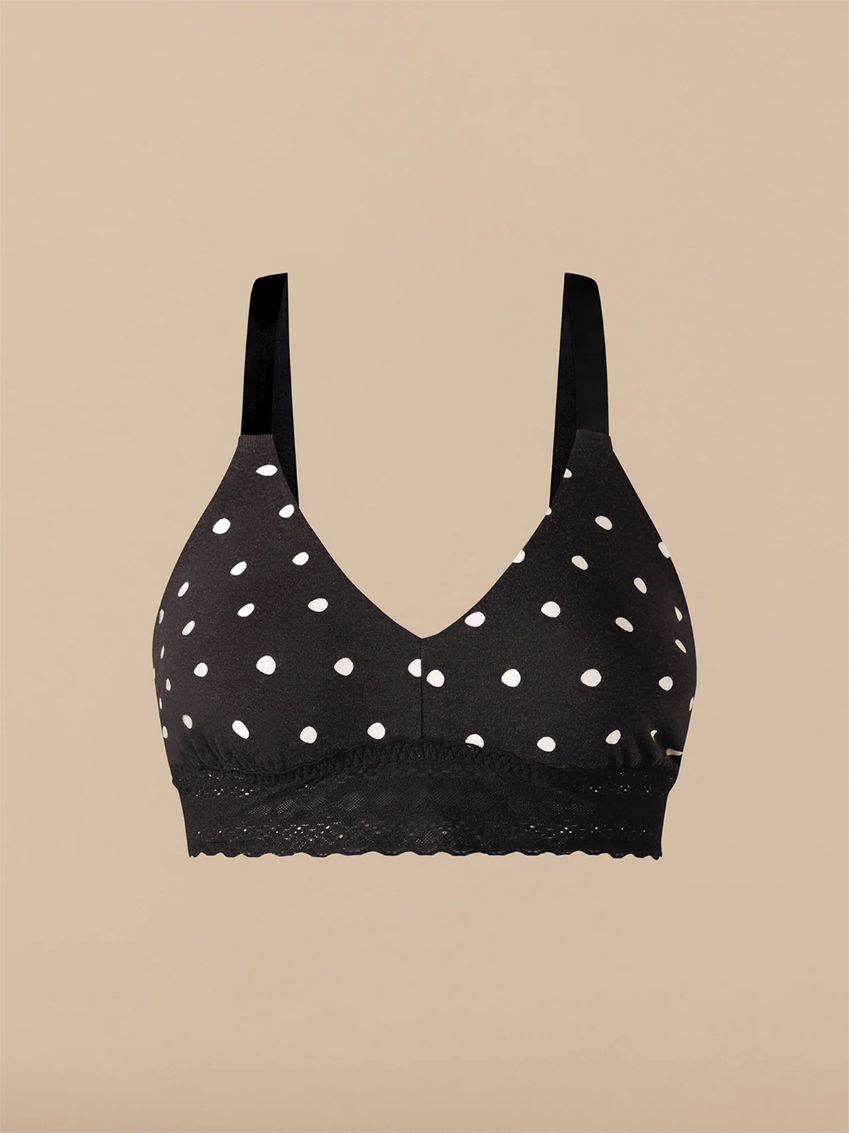 UltraModal™ Lace Longline Bralette | Polka Dots