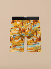 UltraModal™ Core Long Boxer Brief w/ Fly | Desert Oasis