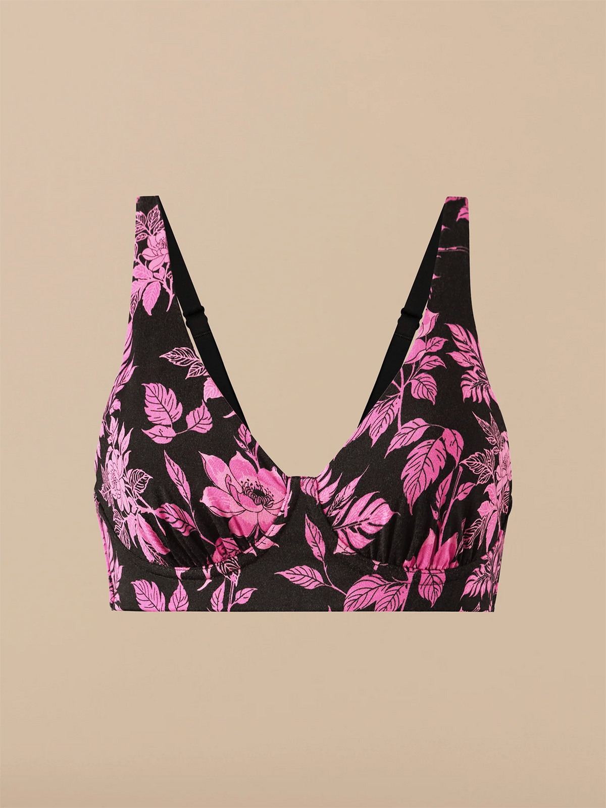 UltraModal™ FeelFree Longline Bralette | Pink Bloom