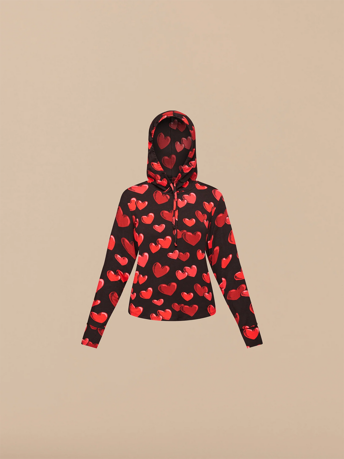 UltraModal™ Pullover Lounge Hoodie - Women's | Floating Hearts