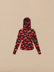UltraModal™ Pullover Lounge Hoodie - Women's | Floating Hearts