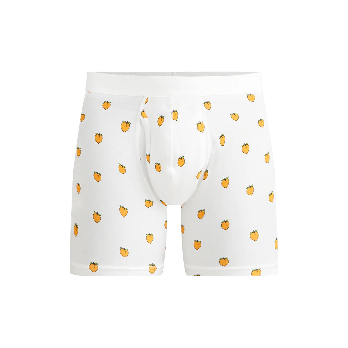 Stretch Cotton Boxer Brief w/ Fly | Peaches