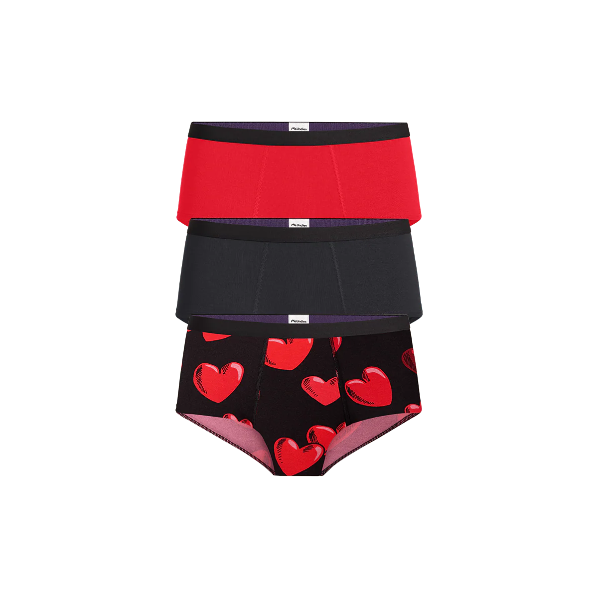 UltraModal™ Core Cheeky Brief 3-Pack | Floating Hearts Pack
