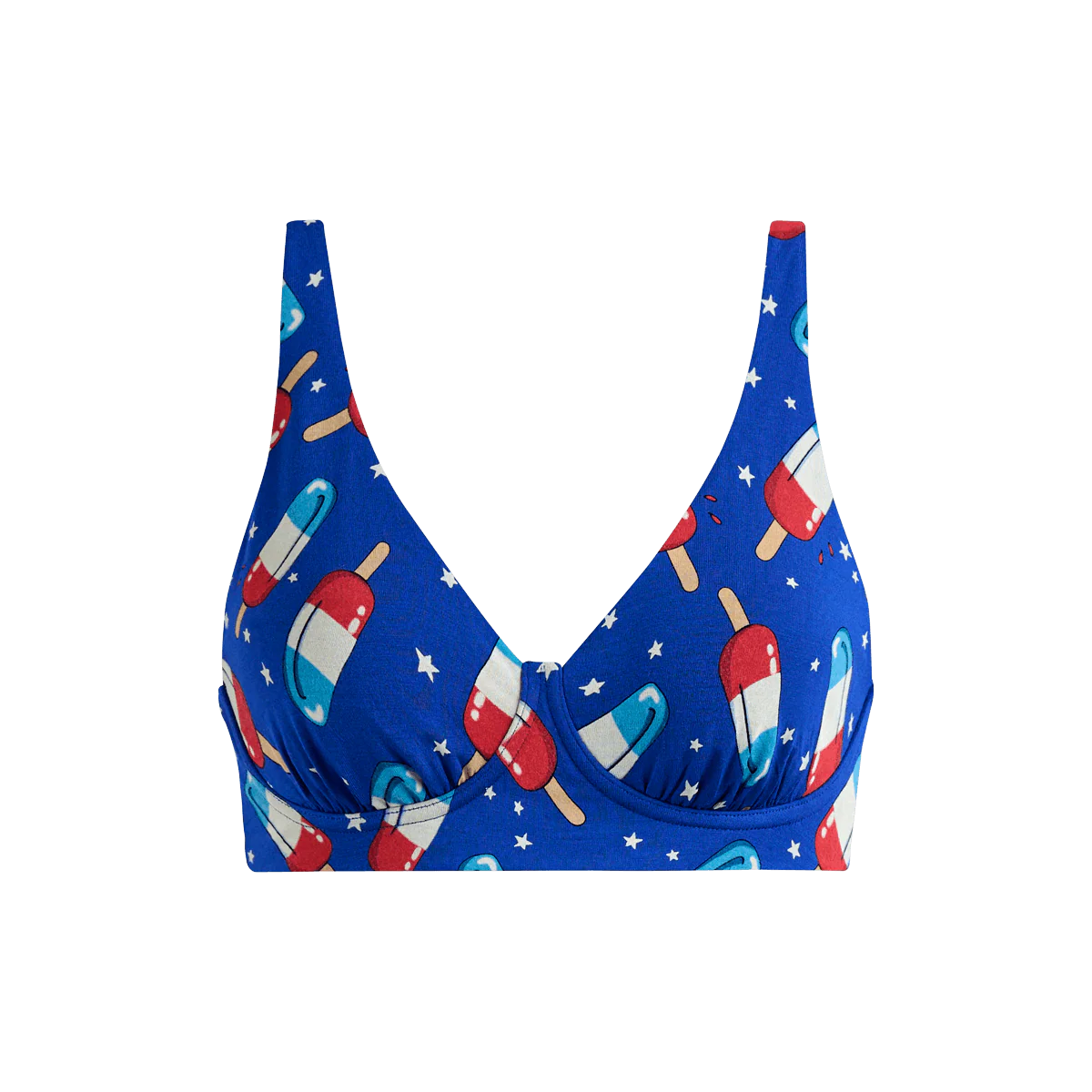UltraModal™ FeelFree Longline Bralette | Patriotic Pops