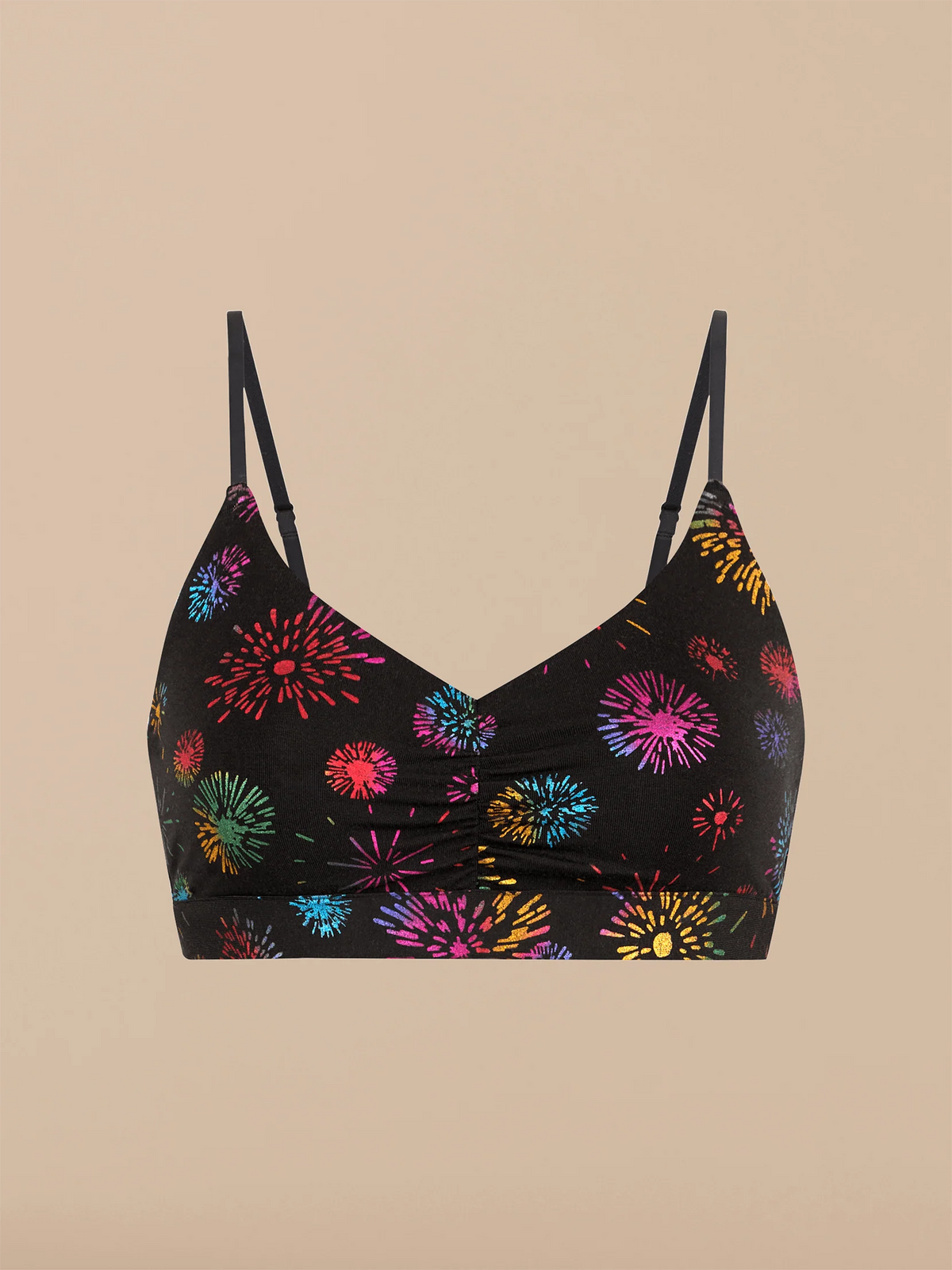 UltraModal™ FeelFree Ruched Bralette | Confetti Sky