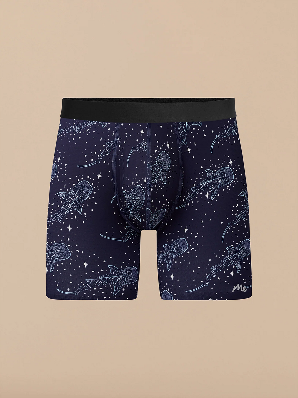 Breathe Boxer Brief w/ Fly | Starry Sharks