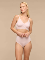 UltraModal™ Lace High-Waisted Cheeky Bikini | Cocoa