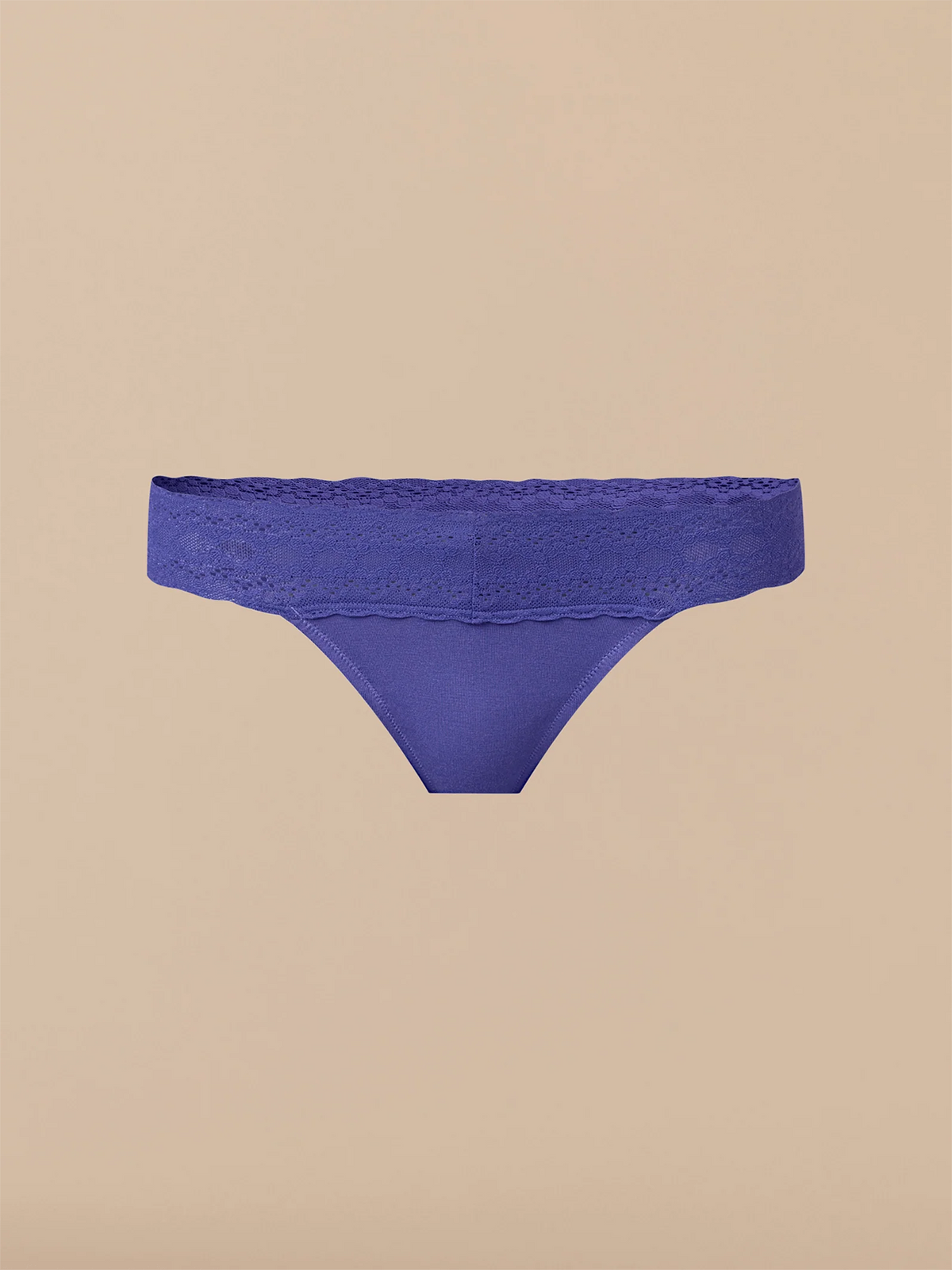 UltraModal™ Lace Low-Rise Thong | Berry Blue