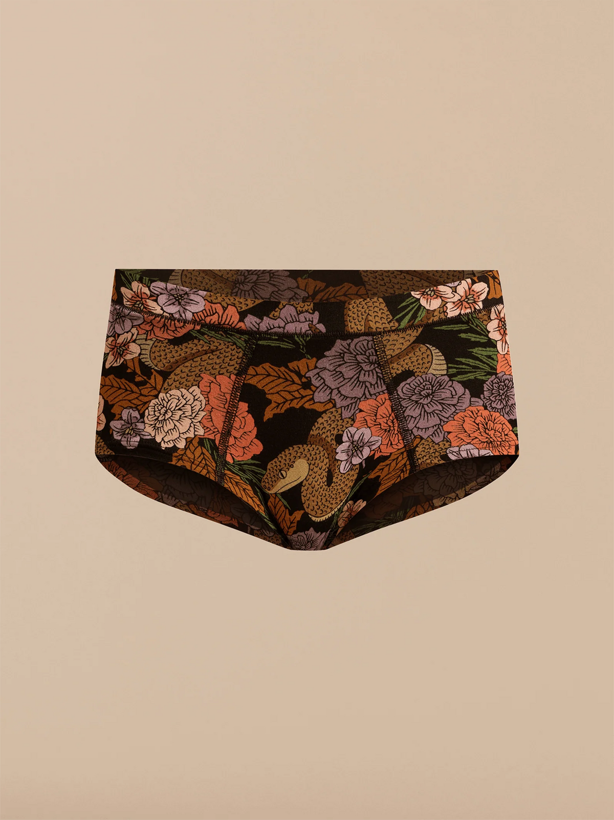 UltraModal™ FeelFree Cheeky Brief | Garden Snake