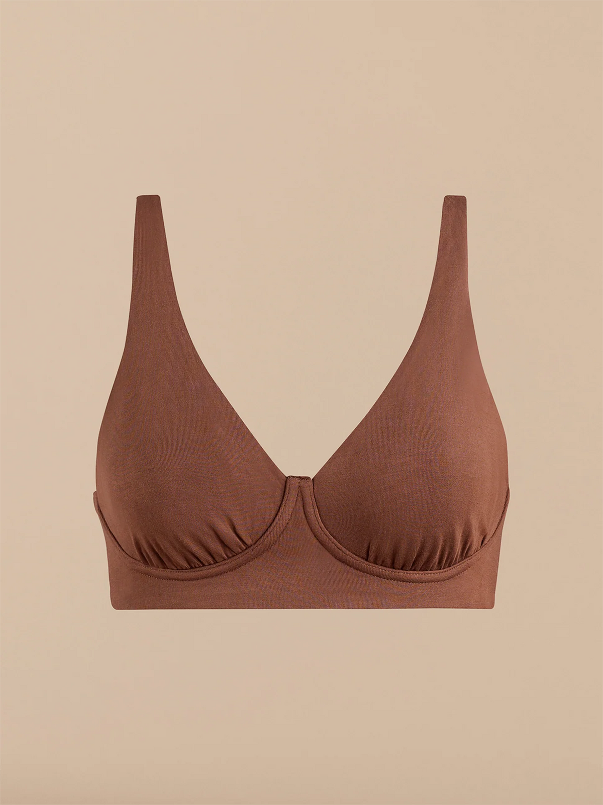 UltraModal™ FeelFree Longline Bralette | Walnut Shell/Walnut Shell